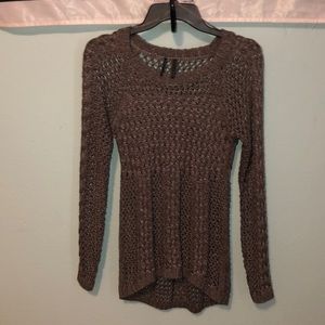 Long Sleeve Shine Sweater